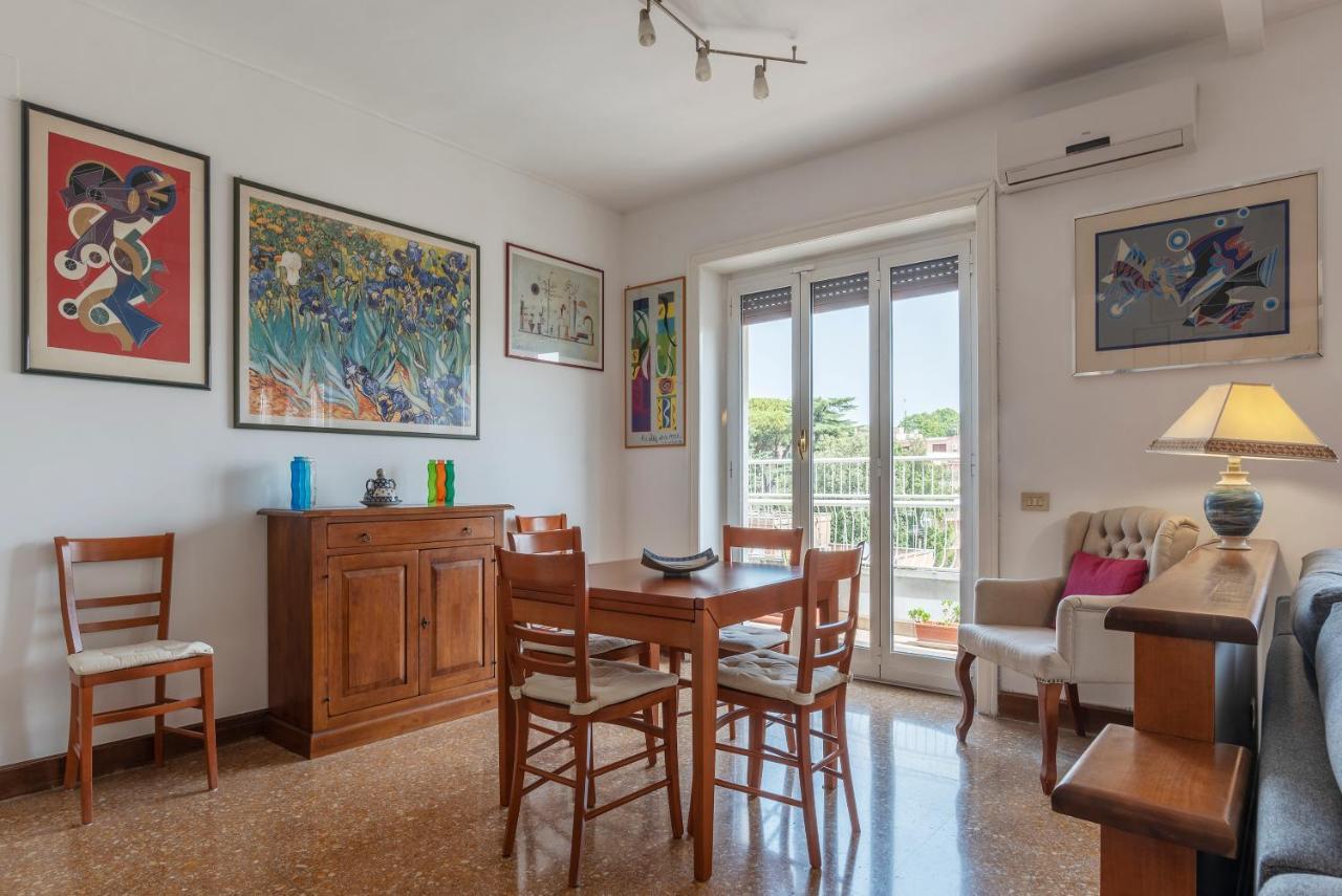 Roomy And Bright Apartment With Terrace 로마 외부 사진